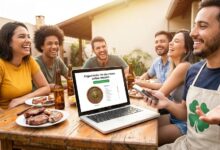 Organizador de churrasco online simples Contando com a sorte mesmo