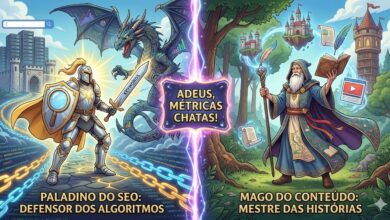 Adeus, Métricas Chatas: Descubra Se O Seu Site É Um "Paladino do SEO" ou Um "Mago do Conteúdo"